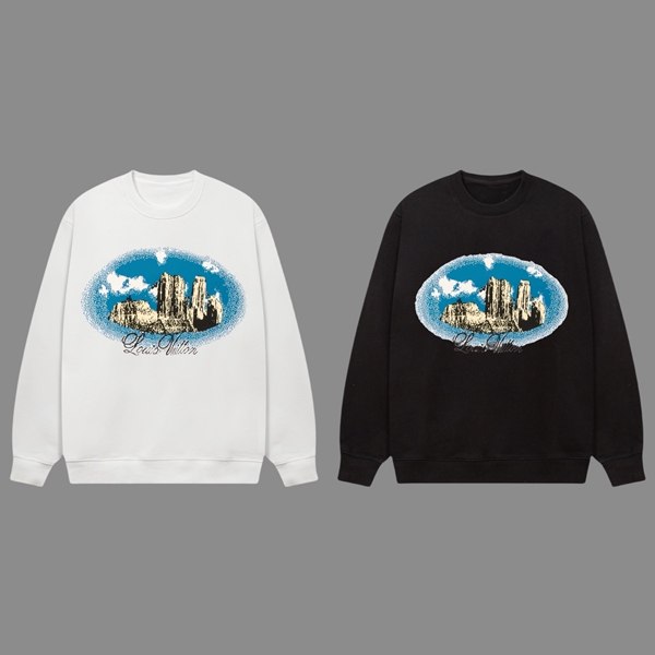 ブランドパーカー側面デザイン